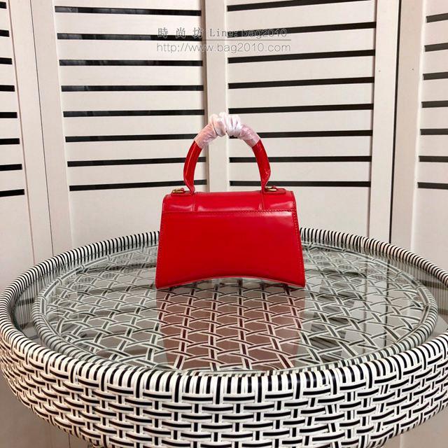 Balenciaga女包 巴黎世家新款中號鱷魚紋沙漏包 巴黎世家牛皮爆款手提包  csbl1193